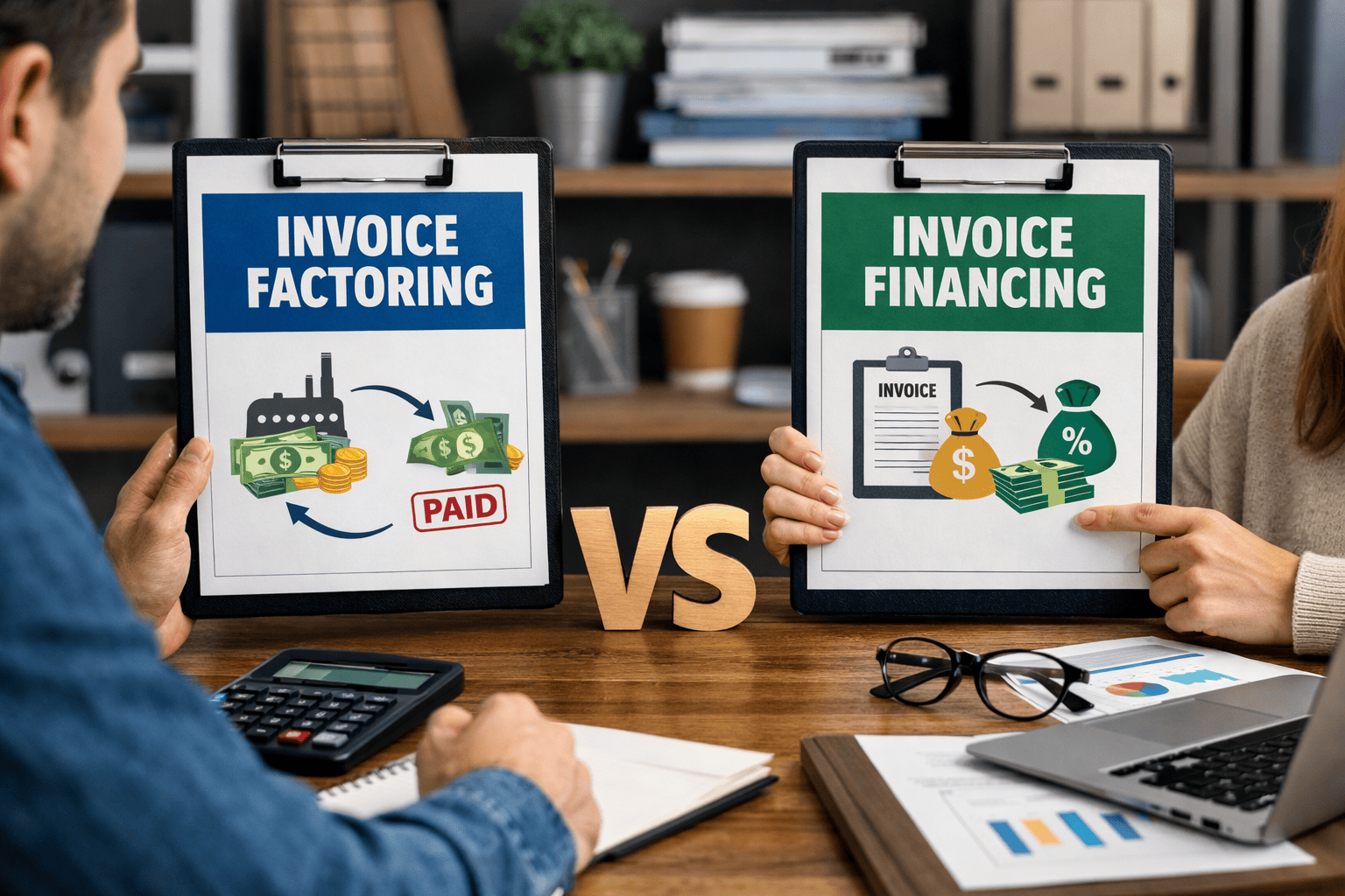 Invoice Factoring vs Invoice Financing