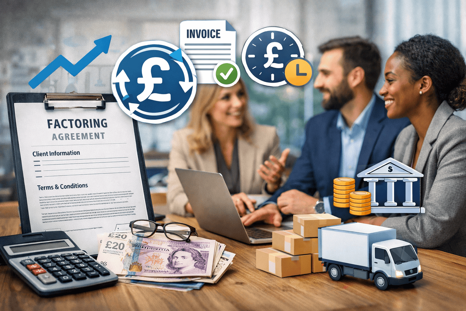 Best Ways UK Businesses Solve Cash Flow Problems Using Factoring