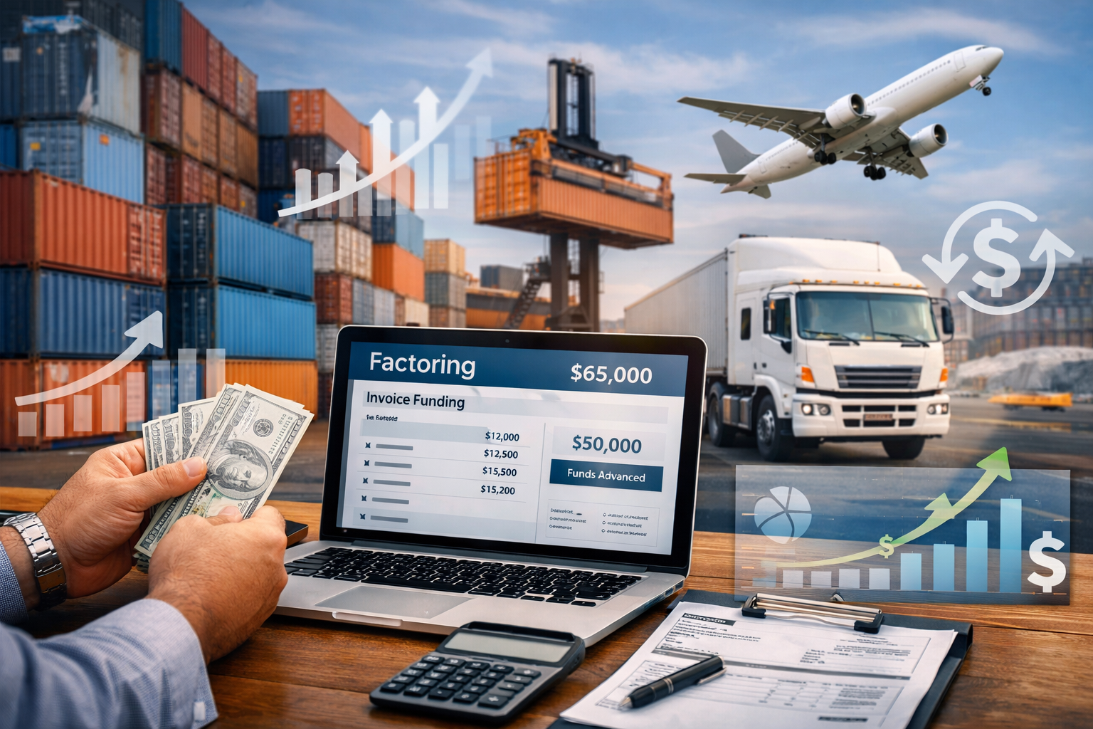 How Logistics Companies Maintain Cash Flow Using Factoring